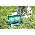 HEITRONIC Outdoor Sicherheits-Verbindungsbox MAX, IP44, 25 x 11.1 x 7.5cm, 1 Eingang / 1 Ausgang max. 11mm, grün