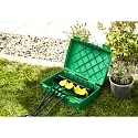 HEITRONIC Outdoor Sicherheits-Verteilerbox MAXIMUS, IP55, 35 x 24 x 12cm, 5.8 Liter, 5 Ein-/Ausgänge 15mm, grün