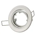 HEITRONIC Heitronic Recessed spot max. 50W with aluminum reflector, swiveling, white