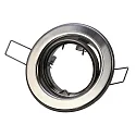 HEITRONIC Heitronic Recessed spot max. 50W with aluminum reflector, swiveling, chrome matt