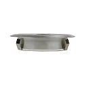 HEITRONIC LED Einbaustrahler AUSTIN, Rund, 6W 2700K 450lm 35°, Aluminium gebürstet