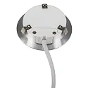 HEITRONIC LED Einbaustrahler AUSTIN, Rund, 6W 2700K 450lm 35°, Aluminium gebürstet