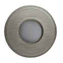 HEITRONIC Outdoor Einbaustrahler DL7001, IP65, GU10, rund, Eisen gebürstet