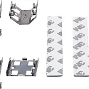LED Unterbauleuchte MECANO , 100cm, 15W 3000K 1000lm 110°