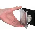 HEITRONIC Heitronic LED Panel, 2700K, warm white, 24 LED, 3,5W, silver