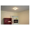 HEITRONIC LED Downlight AURORA with side light ring, IP44, Ø 9,5cm, 10W 3000K 830lm, white