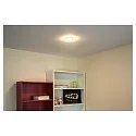 HEITRONIC LED Einbau-Downlight AURORA mit Lichtkranz, IP44, Ø 10cm, 10W 3000K 830lm, Weiß