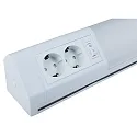 Cabinet luminaire BONN, LED, warm white, with 2 sockets, 20W