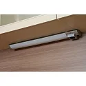 HEITRONIC LED Unterbauleuchte DETMOLD, IP20, mit 1 Steckdose + Schalter, Aluminium / PMMA, silber/weiß, 67.7cm, 8W 3000K 420lm 120°
