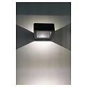 HEITRONIC LED Außenwandleuchte JUNA, indirekt, IP54, 6W 3000K 380lm, indirekt, anthrazit