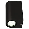 HEITRONIC Außenwandleuchte AMBOS, IP44, Up/Down, 2x GU10 max. 11W, anthrazit