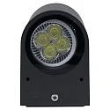 HEITRONIC Außenwandleuchte AMBOS, IP44, Up/Down, 2x GU10 max. 11W, anthrazit