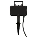 HEITRONIC Erdspieß-Energieverteiler DUBAI, IP44, max. 16A / 3680W, mit 150cm Steckerkabel, 3-fach