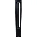 LED Standleuchte / Wegeleuchte MARYLAND, IP54, Dreieck-Grundform, 80cm, 9W 3000K 250lm, anthrazit / matt