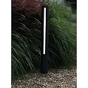 HEITRONIC Outdoor LED Stehleuchte LILIA, IP54, Aluminium, anthrazit / diffus, 75cm, 11W 3000K 350lm  2x 112°