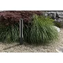 HEITRONIC Outdoor LED Stehleuchte LILIA, IP54, Aluminium, anthrazit / diffus, 75cm, 11W 3000K 350lm  2x 112°