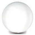 Outdoor Leuchtkugel MUNDAN, IP44, E27, inkl. Erdspieß, UV-resisteneter Kunststoff, 30cm, weiß