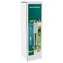 HEITRONIC Sockelleuchte LARISA, IP44, 45cm, 230V, E27 max, 12W, Edelstahl gebürstet / satiniert