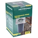 HEITRONIC Bodeneinbaustrahler POTSDAM, GU10, 230V, IP67, V2A Edelstahl / Glas klar, starr, eckig