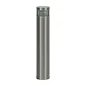 Outdoor Stehleuchte ARUBA, IP44, 60cm, E27 max. 6W, V4A Edelstahl / PVC matt, seeluft-beständig
