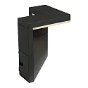 HEITRONIC LED Außenwandleuchte BONITA, IP54, 10W 3000K 600lm, Alu-Druckguss / PC, anthrazit / matt, ohne Bewegungsmelder