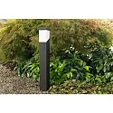 HEITRONIC Standleuchte / Wegeleuchte MADELEINE, IP44, 80cm, E27, Alu-Druckguss / PC, anthrazit / matt