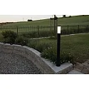 HEITRONIC Outdoor Standleuchte LARISA, IP44, 105cm, E27, schwarz