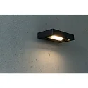 LED Außenwandleuchte CORDOBA, IP54, 12W 3000K 600lm 90°, Lichtgeber neigbar 320°, anthrazit