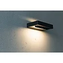 HEITRONIC LED Außenwandleuchte CORDOBA, IP54, 12W 3000K 600lm 90°, Lichtgeber neigbar 320°, anthrazit