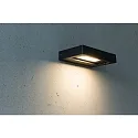 HEITRONIC LED Außenwandleuchte CORDOBA, IP54, 12W 3000K 600lm 90°, Lichtgeber neigbar 320°, anthrazit