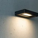 HEITRONIC LED Außenwandleuchte CORDOBA, IP54, 12W 3000K 600lm 90°, Lichtgeber neigbar 320°, anthrazit