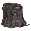HEITRONIC Heitronic Energiesverteiler Baumstumpf 4-fach IP44  5 Mtr Anschlussleitung / Stecker mit Fernbedienung, 4-fach