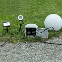 Energieverteiler PIEDRA, 4-fach, 250V / 16A, max. 3680W, IP44, grau