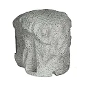 HEITRONIC Energieverteiler PIEDRA, 4-fach, mit Direktanschluss, 250V / 16A, max. 3680A, IP44, grau