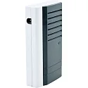HEITRONIC Funkgong VISIO mit 32 Klingeltönen + roter LED, IP44 / IP20, max. 65 dB(A), Batteriebetrieb, max. 80 Meter