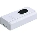 HEITRONIC Funkgong VISIO mit 32 Klingeltönen + roter LED, IP44 / IP20, max. 65 dB(A), Batteriebetrieb, max. 80 Meter