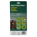 HEITRONIC Outdoor Kabelmuffe, IP68, beidseitig 4x 6-14mm, wasserdicht bis 1m Wassertiefe, UV-beständig, schwarz/gelb
