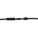 HEITRONIC Kabelverbinder, 5-polig, 130x32mm, IP68, schwarz