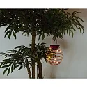LED Solar-Dekoleuchte SPRING, IP44, spiralförmig, 2W 3000K, mit Tag-/Nacht-Sensor