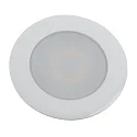 LED Einbaustrahler CASABLANCA, IP44, 2W 3000K 170lm 120lm 120°, offenes Kabelende, Weiß / matt