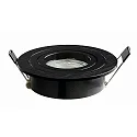 HEITRONIC Einbaustrahler DL7801, GU10 / GU5.3, LED max. 8W, IP20, schwenkbar, schwarz, rund