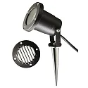 HEITRONIC Earth spike luminaire  DALIAN, GU10, LED max. 7W, anthracite