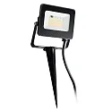 HEITRONIC Outdoor LED Flutlichtstrahler KINGSTON RGB + CCT-Switch, IP44, 15W 1250lm 110°, mit Fernbedienung, dimmbar, anthrazit