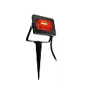 HEITRONIC Outdoor LED Flutlichtstrahler KINGSTON RGB + CCT-Switch, IP44, 15W 1250lm 110°, mit Fernbedienung, dimmbar, anthrazit