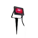 HEITRONIC Outdoor LED Flutlichtstrahler KINGSTON RGB + CCT-Switch, IP44, 15W 1250lm 110°, mit Fernbedienung, dimmbar, anthrazit