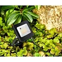 HEITRONIC Outdoor LED Flutlichtstrahler KINGSTON RGB + CCT-Switch, IP44, 15W 1250lm 110°, mit Fernbedienung, dimmbar, anthrazit