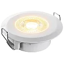 LED Recessed spot DL7202, Ø82mm, 38°, 5W, 3000K, 380lm, IP44, white