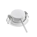 LED Recessed spot DL7202, Ø82mm, 38°, 5W, 3000K, 380lm, IP44, white