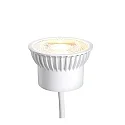 LED Module MR16, as a GU10 replacement for built-in spots, 5W 3000K 380lm 38°, white