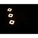 HEITRONIC LED Under-cabinet luminaire IMOLA set of 3, 6,3W, 3000K, each 130lm, IP20
